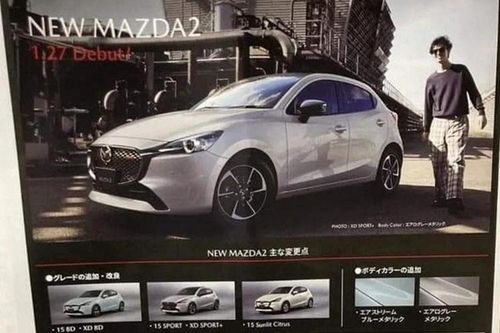 Mazda2 tiếp tục nâng cấp với màn hình giải trí 'siêu to khổng lồ'