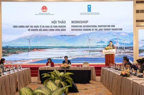 Bà Ramla Khalidi - Trưởng Đại diện Thường trú của Chương trình phát triển Liên Hợp quốc (UNDP) tại Việt Nam: JETP mang đến vị thế mới cho Việt Nam