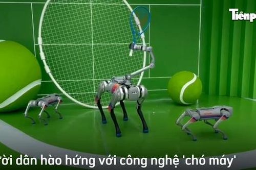 Người dân Hàng Châu đi xem Asiad, hào hứng với công nghệ 'chó máy'