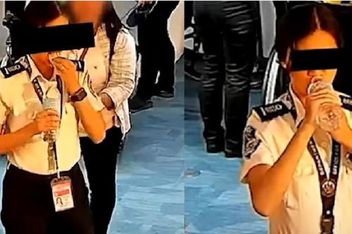 Video nhân viên sân bay Philippines bị nghi 'nuốt tiền' của khách
