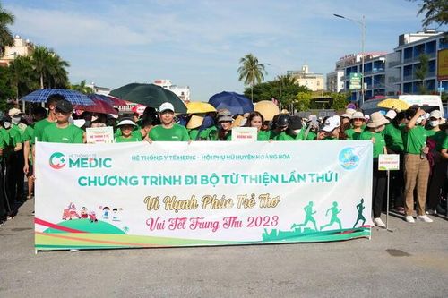 Thanh Hóa: 1.000 người đi bộ gây quỹ giúp trẻ em nghèo đón Tết Trung thu