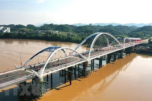 Yên Bái: Khánh thành Cầu Giới Phiên bắc qua Sông Hồng
