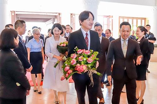 Furama Resort Đà Nẵng long trọng chào đón Hoàng thái tử Nhật Bản Akishino và Công nương Kawashima Kiko