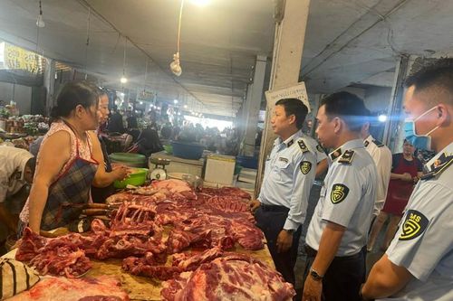 Thái Nguyên: Tiểu thương chợ Đồng Quang gom lợn chết bốc mùi về bán cho người tiêu dùng