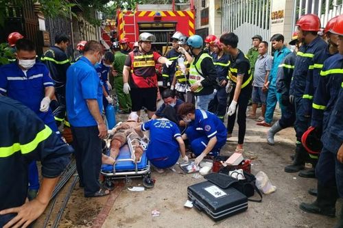 Toàn bộ nạn nhân trong vụ sập nhà 4 tầng tại TP. HCM đã được cấp cứu thành công