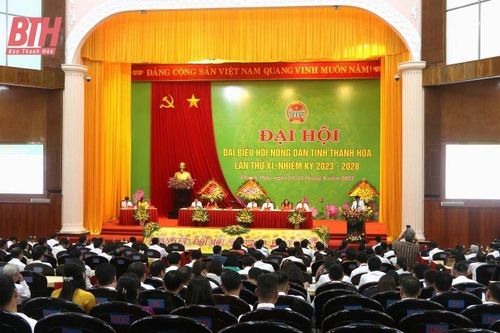 Phiên thứ nhất Đại hội đại biểu Hội Nông dân tỉnh Thanh Hóa lần thứ XI, nhiệm kỳ 2023-2028