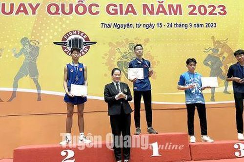 Đoàn Tuyên Quang giành 5 huy chương các loại tại Giải vô địch Muay quốc gia