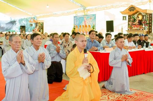 Quảng Trị: Lễ nhập tự Đại đức Thích Tuệ Không về trú xứ niệm Phật đường Thâm Khê