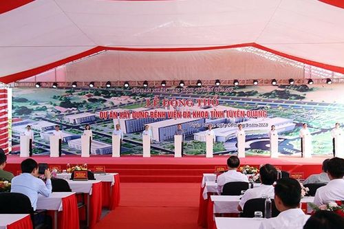 Tuyên Quang: Tổ chức Lễ động thổ xây dựng Bệnh viện Đa khoa tỉnh