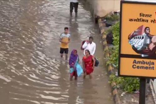Nagpur, Ấn Độ: Mưa lớn khiến nhiều người phải sơ tán