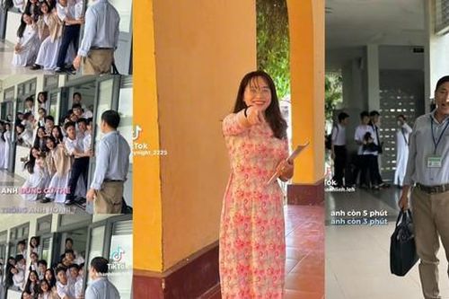 Đà Nẵng: Thầy trò trường THPT Phan Châu Trinh 'tạo trend' ghi lại kỉ niệm tuổi học trò