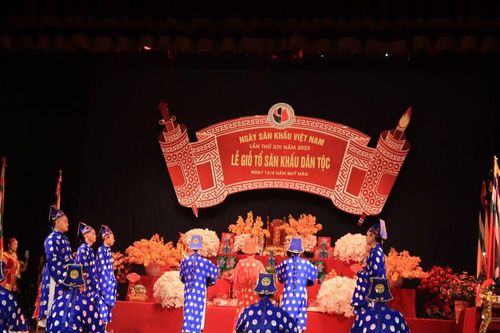 Trang trọng lễ kỷ niệm Ngày Sân khấu Việt Nam lần thứ 14 năm 2023