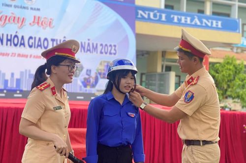Quảng Nam tổ chức Ngày hội 'Thanh niên với văn hóa giao thông' năm 2023