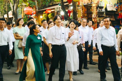 Hoàng Thái tử Nhật Bản và Công nương ấn tượng với Di sản văn hóa thế giới Hội An và Mỹ Sơn