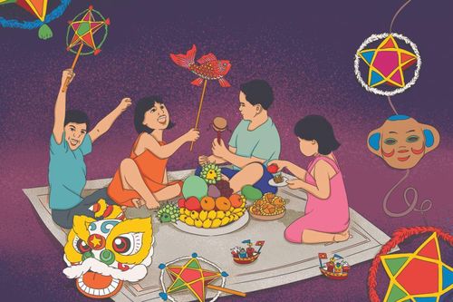 Nốt bổng hân hoan mùa Trung thu