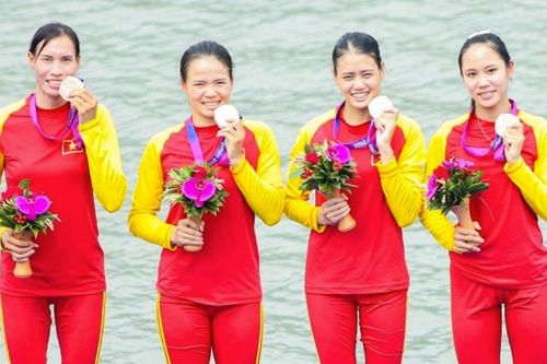Rowing giành 3 Huy chương Đồng cho Việt Nam tại ASIAD 19
