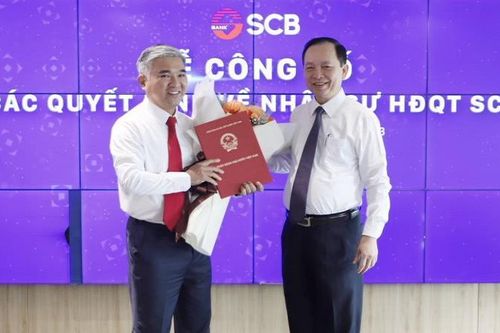 Thành viên HĐTV Agribank giữ chức Chủ tịch HĐQT SCB