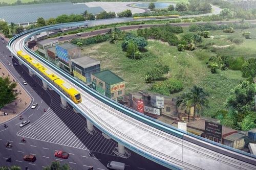 Dự án đường sắt đô thị số 5 với mức đầu tư hơn 65.000 tỷ đồng
