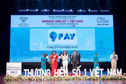 9Pay vào Top 10 Thương hiệu tiêu biểu Việt Nam 2023