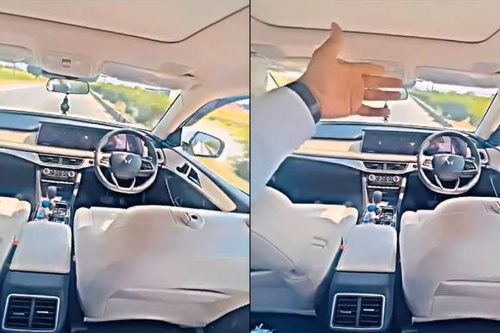 Hành vi mạo hiểm: Rời khỏi vô lăng chỉ để khoe tính năng xe tự lái trên cao tốc