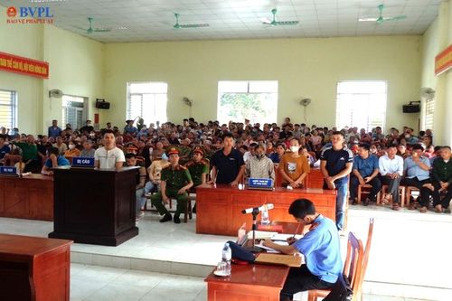 VKSND huyện Ngọc Lặc phối hợp xét xử phiên tòa lưu động