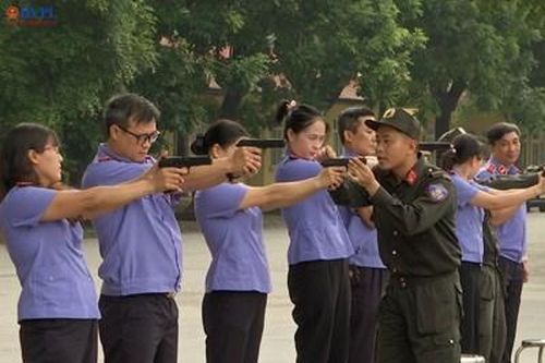 Cơ quan điều tra VKSND tối cao tham gia thực hành bắn đạn thật