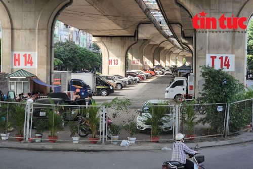 Tận dụng gầm cầu cạn trông giữ phương tiện, giải bài toán giao thông tĩnh cho Thủ đô
