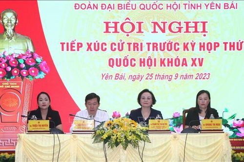 Cử tri Yên Bái kiến nghị sớm có giải pháp tháo gỡ tình trạng thiếu giáo viên