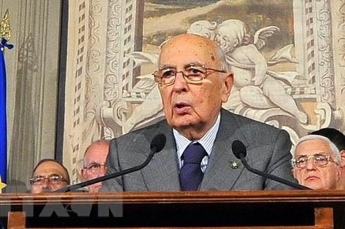 Điện chia buồn cựu Tổng thống Italia Giorgio Napolitano từ trần