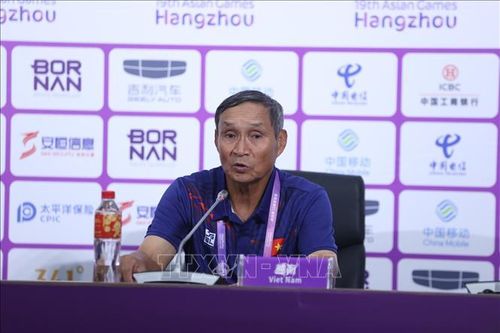 ASIAD 2023: HLV Mai Đức Chung tiết lộ về đội hình trong trận gặp Nhật Bản
