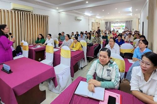 An Giang: 67 Chủ tịch, nguồn Chủ tịch hội tham gia bồi dưỡng nghiệp vụ công tác Hội Liên hiệp Phụ nữ Việt Nam