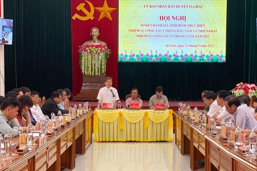 Huyện Ia Grai có tổng giá trị sản xuất đạt 8.618,8 tỷ đồng