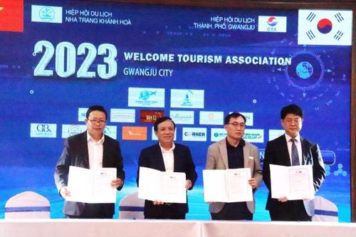 Hiệp hội Du lịch Nha Trang - Khánh Hòa ký kết hợp tác với Hiệp hội Du lịch thành phố Gwangju