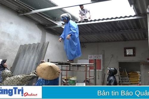Mưa lớn kèm theo dông sét khiến một người tử vong và nhiều đoạn đường ở TP. Đông Hà bị ngập