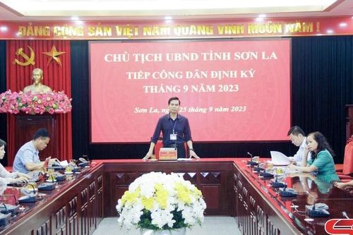 Chủ tịch UBND tỉnh tiếp công dân định kỳ tháng 9
