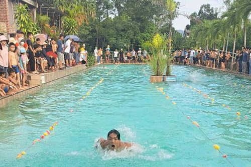 Phú Lương: Tổ chức Giải bơi học sinh tiểu học, THCS