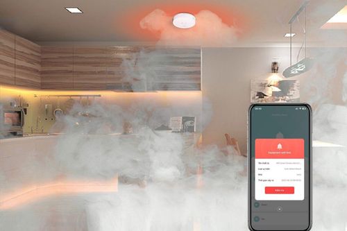 Phòng cháy nổ với bộ cảm biến khói thông minh Rạng Đông