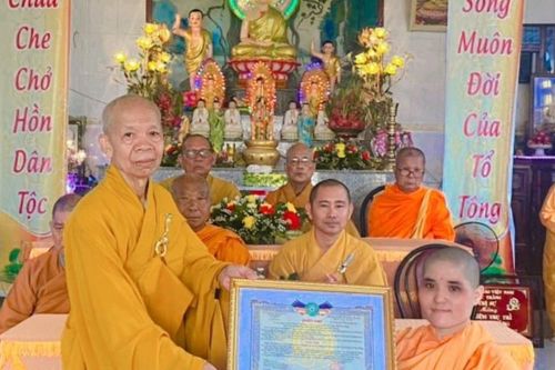 Sóc Trăng: Bổ nhiệm Sư cô Thích nữ Hằng Liên trụ trì tịnh xá Ngọc Đăng
