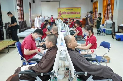 Học viện Phật giáo VN tại TP.HCM tổ chức hiến máu nhân đạo lần 5