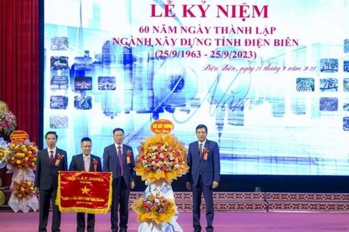 Kỷ niệm 60 năm thành lập ngành Xây dựng tỉnh Điện Biên