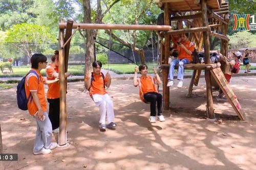 Ra mắt sân chơi Thánh Gióng thu hút trẻ em