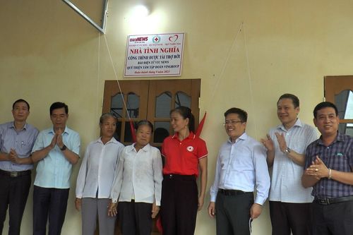 Báo điện tử VTC News bàn giao nhà tình nghĩa cho hộ nghèo ở Thái Bình
