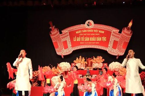 Nghệ sĩ sân khấu tụ hội mừng Ngày Sân khấu Việt Nam 2023
