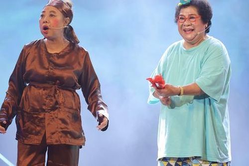 NSƯT Minh Vượng, Thu Hà khiến các em nhỏ cười nghiêng ngả