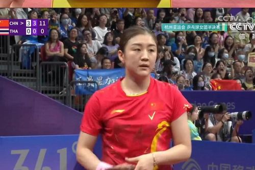 Tay vợt Thái Lan thua trắng 0-11 trước Trung Quốc ở môn bóng bàn ASIAD 2023, CĐV chỉ thốt lên một điều