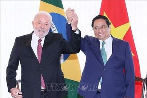 Thủ tướng Phạm Minh Chính hội đàm với Tổng thống Brazil