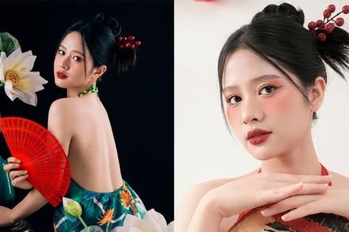 Nữ sinh Cao đẳng Bách khoa khoe nhan sắc ngọt ngào trong bộ ảnh đón Trung thu