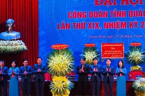 Ông Phạm Tiến Nam tái đắc cử Chủ tịch LĐLĐ tỉnh Quảng Bình
