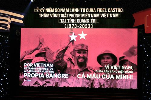 Kỷ niệm 50 năm lãnh tụ Fidel Castro thăm 'đất lửa' Quảng Trị