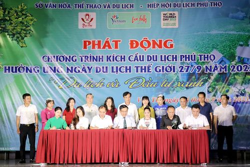 Phú Thọ phát động chương trình kích cầu du lịch 2023